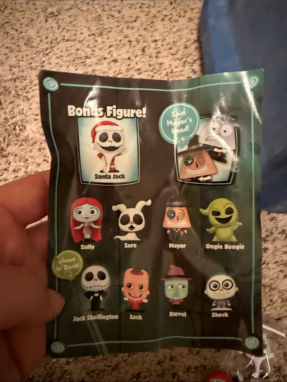Nightmare before Christmas doorable set with bonus figure Santa jack